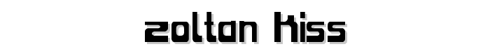 Zoltan Kiss font